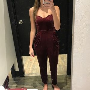 Velvet Jumpsuit